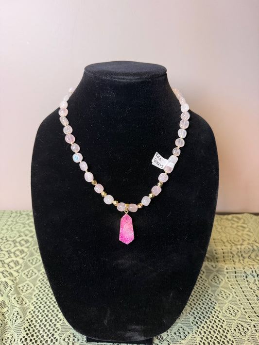 Rose Glow Druzy